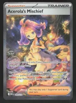 Acerola's Mischief 183/132 Pokemon TCG ME01: Mega Evolution NM - Image 1
