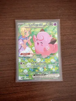 Pokemon TCG Lillie's Clefairy EX 184/159 - Journey Together - Image 1