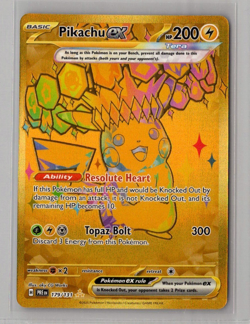 Pikachu ex - 179/131 - Pokemon TCG Prismatic Evolutions Hyper Rare NM - Image 1