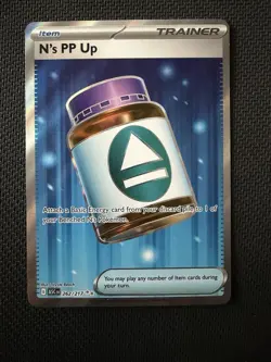 N's PP Up 262/217 Full Art Ultra Rare Pokemon Ascended Heroes ENGLISH NM - Image 1