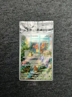 Pokemon TCG Charmander SVP 044 Obsidian Flames ETB Black Star Promo (SEALED) - Image 3