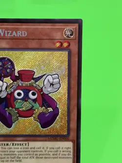 Yu-Gi-Oh Maze Of Muertos Time Wizard Secret Rare MZMU-EN060 NM!! - Image 5