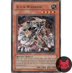 Yugioh Alien Warrior POTD-EN027 Rare 1st Edition NM - Image 1