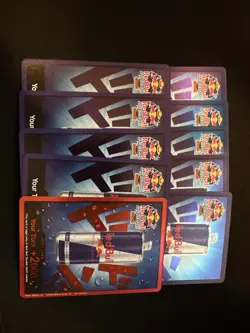 Red Bull X One Piece Double Don!! Set (10 Foil Red Bull Don) - Image 1