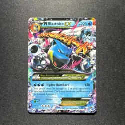 Pokemon TCG Mega Blastoise EX XY #30/146 Holo Ultra Rare Card-2014 - Image 1