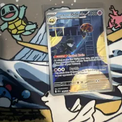 Pokemon TCG Team Rockets Orbeetle Full Art Card Destined Rivals 198/182 - Image 1