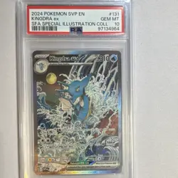 Pokemon Kingdra ex Sv: Scarlet & Violet Promo Cards 131 Promo Holo PSA 10 2024 - Image 1