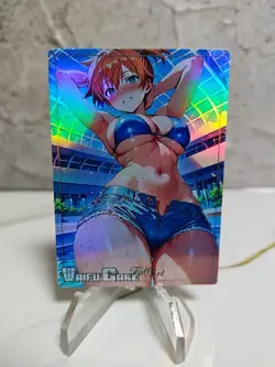 Misty Trading Card Waifu Goddess Story Anime Girl holo Karte Manga Full Art - Image 1
