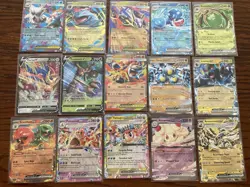 15 ALL ULTRA RARE Pokemon Cards Lot (Vs & ex) No Duplicates No Bulk Near Mint - Image 1