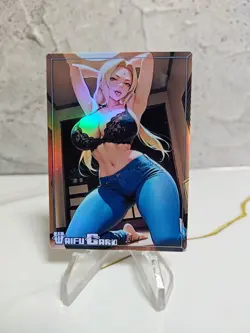 Tsunade Trading Card Waifu Goddess Story Anime Girl holo Karte Manga Full Art - Image 1