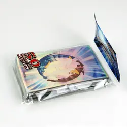 (100) lot Yugioh Trading Card Sleeves Elemental Hero mini size 63x90mm - Image 2