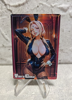 Tsunade Trading Card Waifu Goddess Story Anime Girl holo Karte Manga Full Art - Image 1