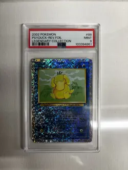 Psyduck Legendary Collection Reverse Holo Card 88/110 PSA 9 - Image 3
