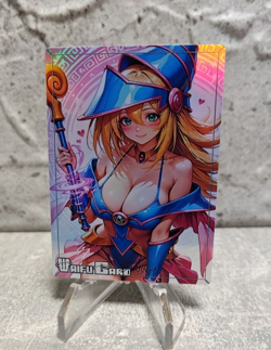 Dark Magician Girl Trading Card Waifu Goddess Story Anime Girl holo Karte Manga - Image 1