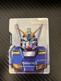 Gundam NT-1 Resource Foil - R-020 C+ - Gundam TCG Card Game - Image 1