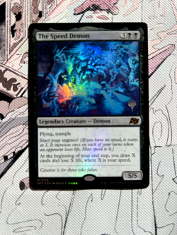 (Foil Promo) The Speed Demon | Aetherdrift #105 | Mythic | Near Mint | Magic MTG - Image 1