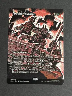 Doubling Season (Borderless) #0011 Non-Foil Teenage Mutant Ninja Turtles NM ENG - Image 1