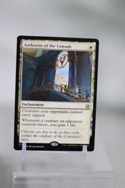 MTG Authority of the Consuls, NM-Mint, English Foundations 0137 - Image 1