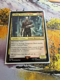 MTG - Universes Beyond: Fallout - Kellogg, Dangerous Mind - NM - NF - Image 1