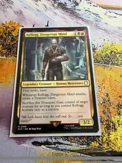 MTG - Universes Beyond: Fallout - Kellogg, Dangerous Mind - NM - NF - Image 3