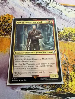 MTG - Universes Beyond: Fallout - Kellogg, Dangerous Mind - NM - NF - Image 4
