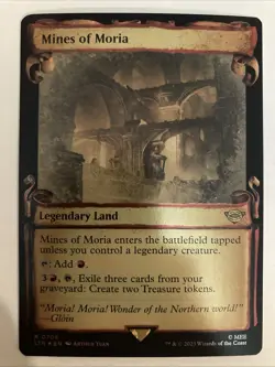 Mines of Moria (Showcase Scrolls) Universes Beyond:Lord of the Rings #0708 FOIL - Image 1
