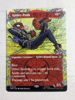 Spider-Man Spider-Punk Rare #0210 2025 Magic MTG Marvel's - Image 1