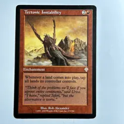 Tectonic Instability 173 R Invasion Magic the Gathering MTG LP - Image 1