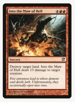 Into the Maw of Hell | MTG ISD | EDH Commander Land Destruction Burn Removal - Image 1