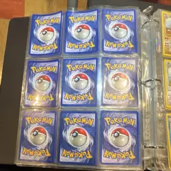 Pokemon Base Set Binder Cards Wizards 1999 *NO CHARIZARD* Full base set - Image 4