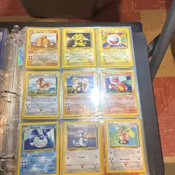 Pokemon Base Set Binder Cards Wizards 1999 *NO CHARIZARD* Full base set - Image 5