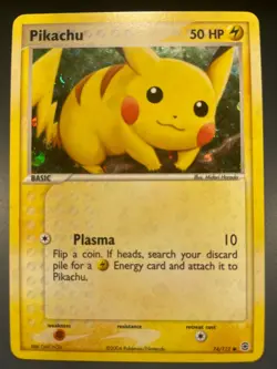 Pokemon Pikachu - 74/112 - Reverse Holo - EX FireRed LeafGreen NM - Image 3
