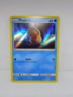 Psyduck (Holo Common) 7/18 Detective Pikachu Common Holo Pokemon TCG NM - Image 1
