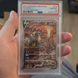 Pokemon TCG Entei V 213/172 Vstar Japanese Universe Special Art PSA 10 230 HP - Image 1