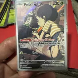 Pokemon TCG Poltchageist 171/167 Illustration Rare Twilight Masquerade - Image 1