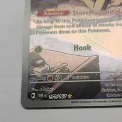 Pokemon Poltchageist 171/167 Twilight Masquerade Illustration Rare Holo 30 HP - Image 3