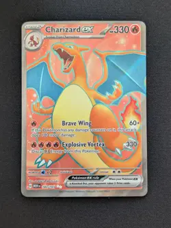Charizard ex 183/165 Sv: Scarlet & Violet 151 Holo Ultra Rare Pokemon TCG - Image 1