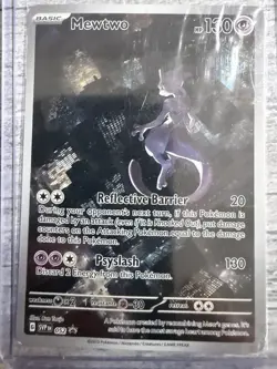 Pokemon TCG Mewtwo SVP 052 Scarlet & Violet 151 UPC Promo - Sealed - Image 1