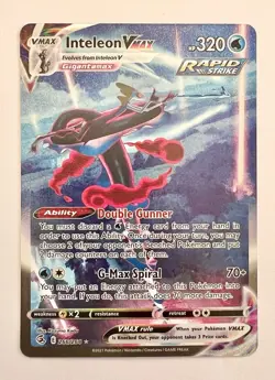 Inteleon VMAX 266/264 Fusion Strike Alt Art Secret Rare NM Pokemon TCG - Image 1