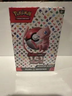 POKEMON TCG SCARLET & VIOLET 151 BOOSTER BUNDLE BOX FACTORY SEALED 6 packs - Image 1