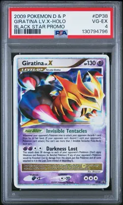 PSA 4 Giratina Lv. X 2009 Pokemon Diamond Pearl Black Star Promo #DP38 - Image 1