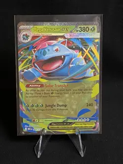Mega Venusaur ex 3/132 - Mega Evolution - Near Mint - Pokemon TCG - Image 1