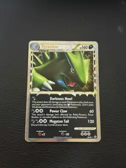 Tyranitar Prime 88 Unleashed HeartGold & SoulSilver Pokemon - US SELLER - Image 1