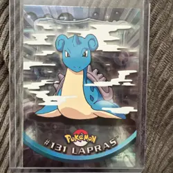 Pokemon TV Animation Topps Lapras #131 Holo (Blue Topps Logo) - Image 1