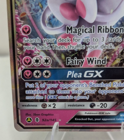 Pokemon TCG Sylveon GX 92a/145 Alt Art Promo Guardians Rising Sun and Moon NM - Image 5