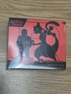 Destined Rivals Pokemon Center Exclusive Elite Trainer Box PC ETB Minor Flaws - Image 1