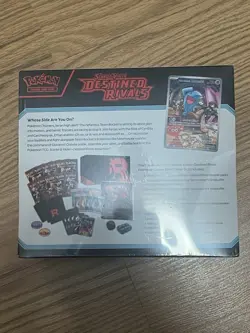 Destined Rivals Pokemon Center Exclusive Elite Trainer Box PC ETB Minor Flaws - Image 4