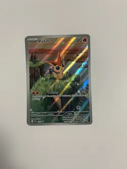 Pokemon TCG Victim 208 Black Star Promo Black And White Scarlet And Violet - Image 3