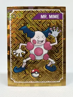 MR. MIME GOLD STICKER - LAST EVOLUTION - POKEMON PSA , CGC , BGS , TAG , TCG - Image 1