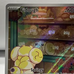 Pokemon TCG Scarlet Violet Base Fidough 213/198 Illustration Rare NM One Owner - Image 2